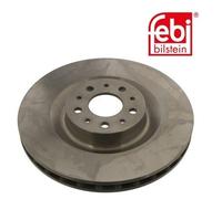 febi bilstein 40999 Brake Disc Set (2 Brake Disc) front, internally ventilated, No. of Holes 5