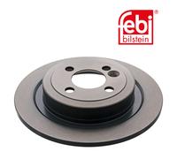 2x Brake Discs Pair Solid fits MINI ROADSTER COOPER R59 1.6 Rear 11 to 15 Set