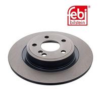 2x Brake Discs Pair Solid fits MERCEDES SLK250 R172 2.2D Rear 2012 on OM651.980