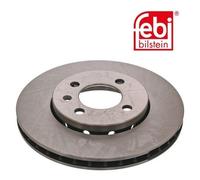 2x Brake Discs Pair Vented fits VW UP 1.0 Front 2011 on 256mm Set 1S0615301 Febi
