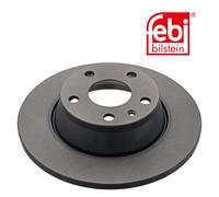 febi bilstein 43856 Brake Disc Set (2 Brake Disc) rear, full, No. of Holes 5