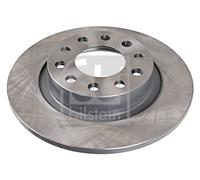 2x Brake Discs Pair Solid fits ALFA ROMEO GIULIETTA 940 2.0D Rear 10 to 20 264mm