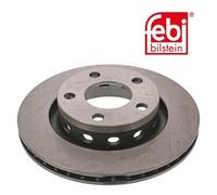 febi bilstein 43869 Brake Disc Set (2 Brake Disc) rear, internally ventilated, No. of Holes 5