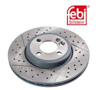 febi bilstein Pair of Brake Disc Rotor 43954 fits Front OE 34 11 6 777 825