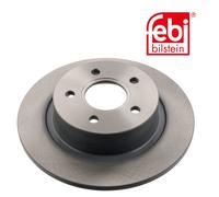 2x Brake Discs Pair Solid fits FORD TRANSIT CONNECT 1.8 Rear 02 to 13 EYPC Set