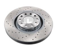 2x Brake Discs Pair Vented Front 319.8mm 44121 Febi Set 8E0615301AE Quality New