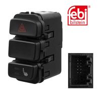 Febi 44395 Switch Unit Plastic Black Premium Fits VW Up 2013 - 2019