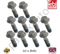 Febi 45673 Front Shock Absorber Mounting Collared Bolt For Ford C-Max Fiesta x10
