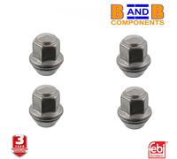 FEBI 46708 WHEEL NUTS SET OF 4 4PCS M12X1.5 19MM HEX CONICAL SEAT FORD FIESTA FO