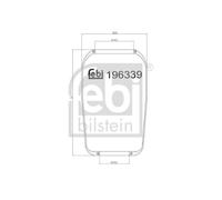 FEBI BILSTEIN 196339 Boot, air suspension