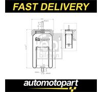 FEBI BILSTEIN 102377 Boot, air suspension