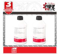 Febi ATF Power Steering Oil Fluid - 1L - Dexron II, MB236.3, TEML03D.....x2