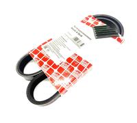 Febi Auxiliary Multi Ribbed Drive Belt 1369mm 8PK1369 Fits EVOBUS 40317