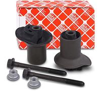 febi bilstein 01199 Axle Beam Mounting Kit with screws and nuts, pack of one, Schwarz