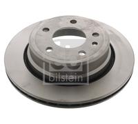 2x Brake Discs Pair Vented fits BMW 740 E32 4.0 Rear 92 to 94 300mm Set Febi New