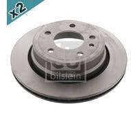 FEBI BILSTEIN 01721 Brake Disc Rear Coated 300mm Outer Diameter For BMW 7 Series