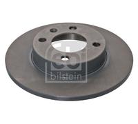 2x Brake disc solid 02122 FEBI BILSTEIN for AUDI VW SEAT