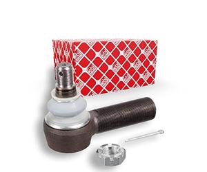 febi bilstein 02545 Tie Rod- / Drag Link End with castle nut and cotter pin, pack of one