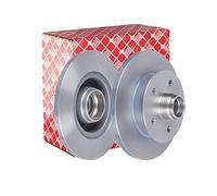 2x Brake Discs Pair Solid fits VW TRANSPORTER Mk3 1.9 Front 82 to 92 258mm Set