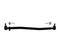 febi bilstein 03932 Drag Link with castle nuts and cotter pins, from steering gear to 1st front axle, pack of one