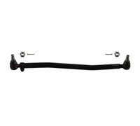febi bilstein 03932 Drag Link with castle nuts and cotter pins, from steering gear to 1st front axle, pack of one