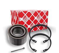 febi bilstein 04838 Wheel Bearing Kit with circlips and cotter pin, pack of one