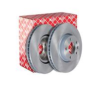 febi bilstein 04848 Brake Disc Set (2 Brake Disc) front, internally ventilated, No. of Holes 5