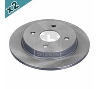 FEBI BILSTEIN 05652 Brake Disc Rear Fits Ford Courier Escort Escort Classic Ka