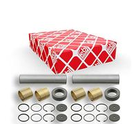 febi bilstein 06010 King Pin Set with friction bearing, double set, pack of one