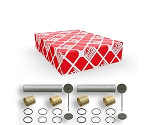 febi bilstein 06017 King Pin Set without thrust bearing, double set, pack of one