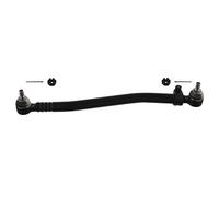 febi bilstein 06578 Drag Link with castle nuts and cotter pins, from steering gear to 1st front axle, pack of one