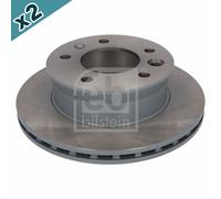 FEBI BILSTEIN 07517 Brake Disc Front Fits Mercedes-Benz Sprinter 2-T Vario VW LT