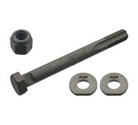 febi bilstein 07758 Eccentric Bolt with levelling discs and nuts, pack of one