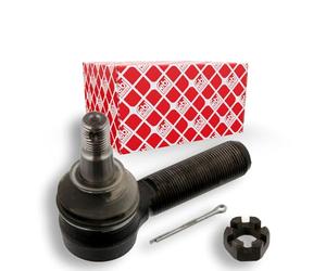 febi bilstein 08204 Drag Link End with castle nut and cotter pin, pack of one