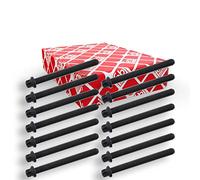 febi bilstein 08245 Cylinder Head Bolt Set, pack of one, Black/White