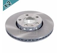 FEBI BILSTEIN 08352 Brake Disc Front Fits Audi 100 A4 A6 Seat Exeo Skoda VW