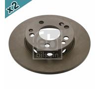 FEBI BILSTEIN 08543 Brake Disc Front Coated 262mm Diameter For Mercedes-Benz 190