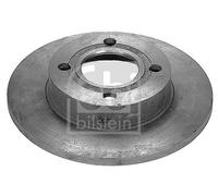 febi bilstein 09078 Brake Disc Set (2 Brake Disc) rear, full, No. of Holes 4