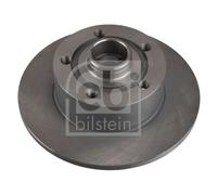 FEBI BILSTEIN 09079 Brake Disc Rear Coated 245mm Outer Diameter Fits Audi A4