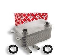 febi bilstein 100126 Oil Cooler for automatic transmission, with seal rings, pack of one