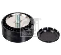 febi bilstein 100154 Idler Pulley for auxiliary belt, with screw, pack of one