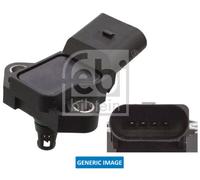 FEBI BILSTEIN 1001662 Boost Pressure Sensor 4 Connectors Replacement Fits MAN