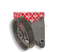 febi bilstein 100173 Idler Pulley with bracket, for auxiliary belt, pack of one