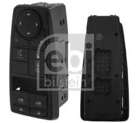 febi bilstein 100178 Switch Unit for power window regulator, door locks, mirror adjustment and mirror heating, pack of one