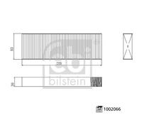 FEBI BILSTEIN 1002066 Filter set, cabin air