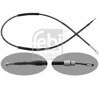 Handbrake Cable Rear Right 100563 Febi Hand Brake Parking 8E0609722AH Quality