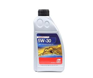 febi bilstein 101150 SAE 5W-30 HC-FO engine oil, 1 litre, light brown