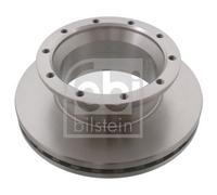 Febi 101727 Brake Disc Internally Vented Standard High Performance Durable