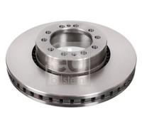 Febi Bilstein Brake Disc For Front Axle - 101732 - OE Equivalent Quality and Fit