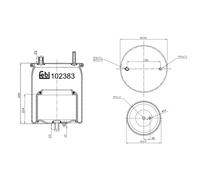 FEBI BILSTEIN 102383 Boot, air suspension